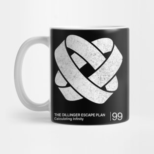 The Dillinger Escape Plan / Minimalist Graphic Design Tribute Mug